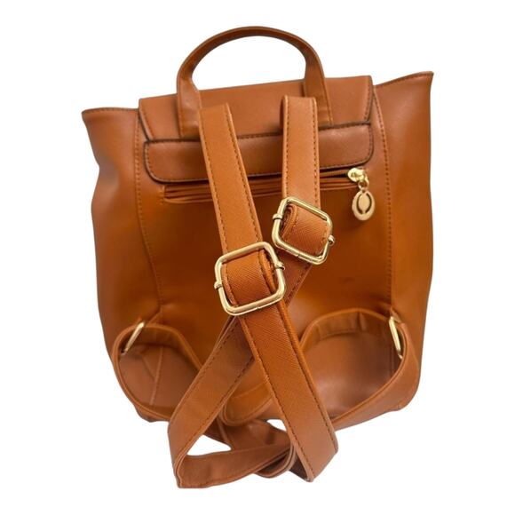 Wink Kangaroo Tan Leather Backpack main image 6